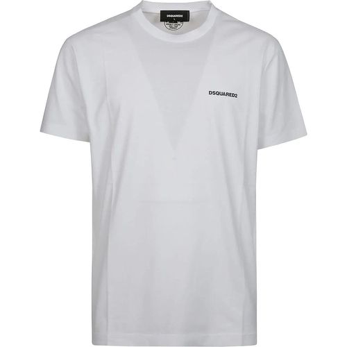 Cool Fit T-shirt White - Größe L - Dsquared2 - Modalova