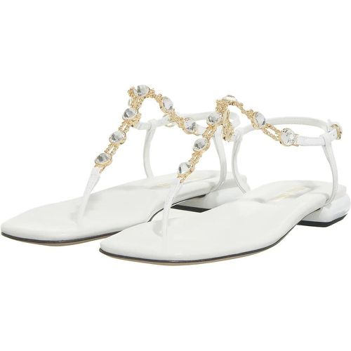 Sandalen & Sandaletten - Sandals With Strass - Gr. 37 (EU) - in - für Damen - Miu Miu - Modalova