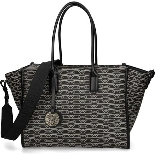 Shopper - Tote M Monogram Pvc - Gr. unisize - in - für Damen - Emporio Armani - Modalova