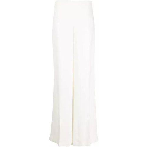 White Flared Pants - Größe 44 - white - Stella Mccartney - Modalova