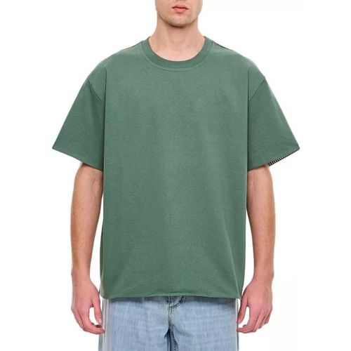 Double Layer T-Shirt - Größe L - green - Bottega Veneta - Modalova