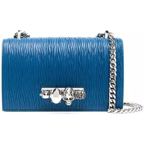 Shopper - The Four Ring Blue Shoulder Bag - Gr. unisize - in - für Damen - alexander mcqueen - Modalova