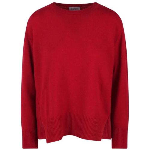 Relaxed Round Neck Sweater - Größe M - rot - Be You - Modalova