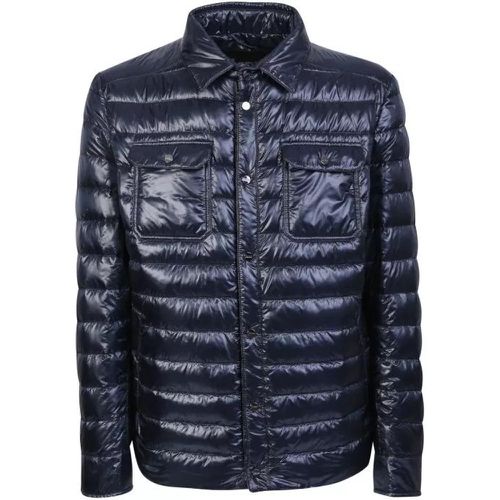 Ultralight Nylon Fabric Blue Jacket - Größe 50 - blau - Herno - Modalova
