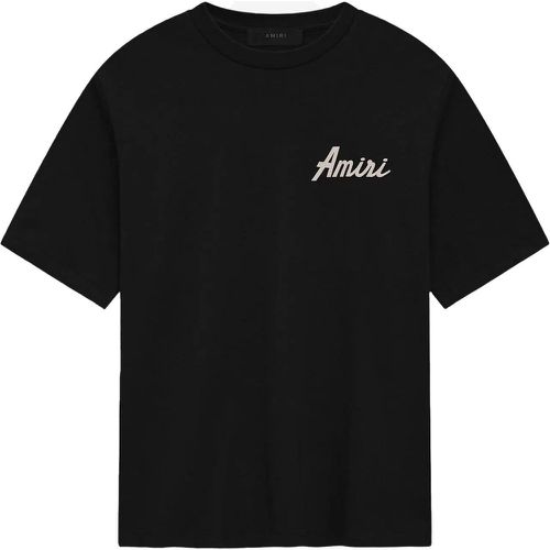 Cotton Logo T-shirt - Größe L - Amiri - Modalova