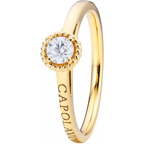 Ring - Ring "Amore Mio" Diamond Brilliant Cut - Gr. 54 - in - für Damen - Capolavoro - Modalova