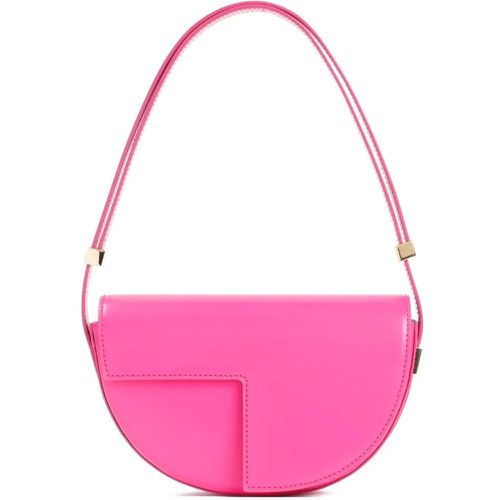 Shopper - Le Petit Fuchsia Leather Shoulder Bag - Gr. unisize - in Rosa - für Damen - Patou - Modalova