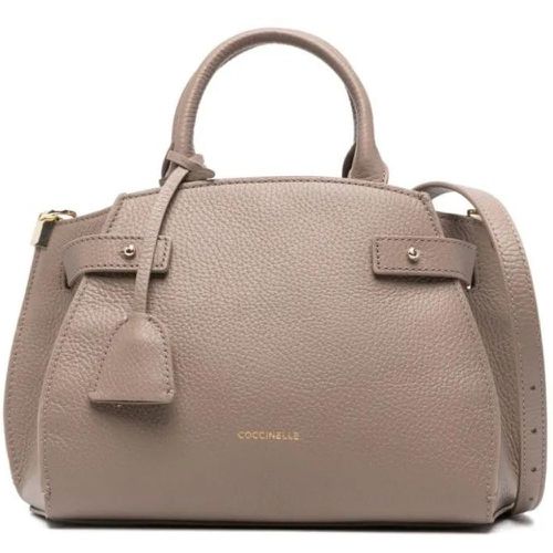 Crossbody Bags - Taupe Brown Leather Bag - Gr. unisize - in - für Damen - Coccinelle - Modalova