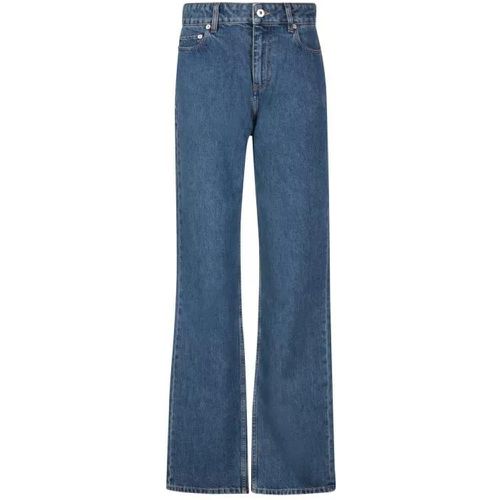 Blue Cotton Straight-Leg Jeans - Größe 26 - blau - Burberry - Modalova