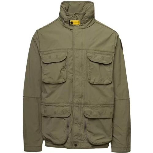 Celsius' Green Water Repellent Jacket With Logo Pa - Größe L - green - Parajumpers - Modalova