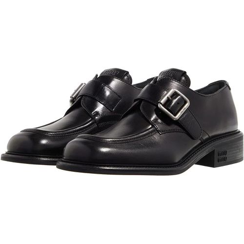 Sneaker - Buckle Leather Sneakers - Gr. 40 (EU) - in - für Damen - Miu Miu - Modalova