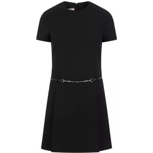 Black Silk Dress - Größe 40 - black - Gucci - Modalova