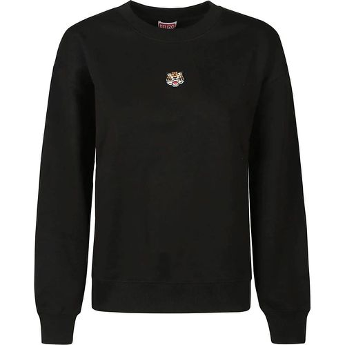 Lucky Tiger Regular Sweatshirt Black - Größe L - Kenzo - Modalova