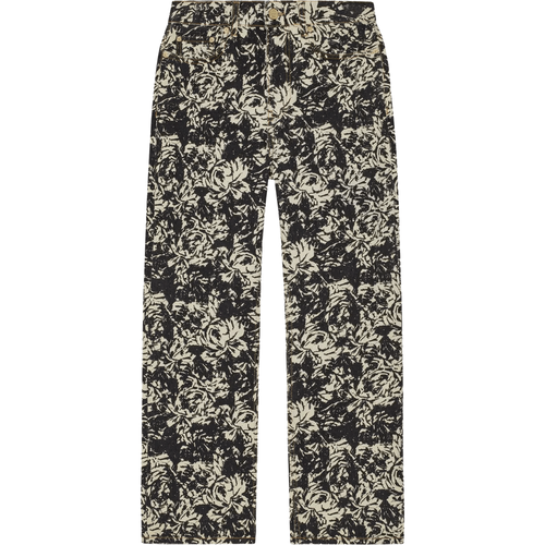 Bootcutjeans mit Blumen-Print - Größe 27 - Ganni - Modalova