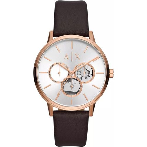 Uhren - Multifunction Leather Watch - Gr. unisize - in Braun - für Damen - Armani Exchange - Modalova