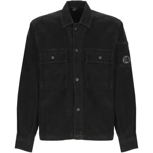 Black Cotton Shirt - Größe M - schwarz - CP Company - Modalova