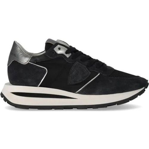 Low-Top Sneaker - Tropez Haute Low Mondial Black Sneaker - Gr. 37 (EU) - in - für Damen - Philippe Model - Modalova