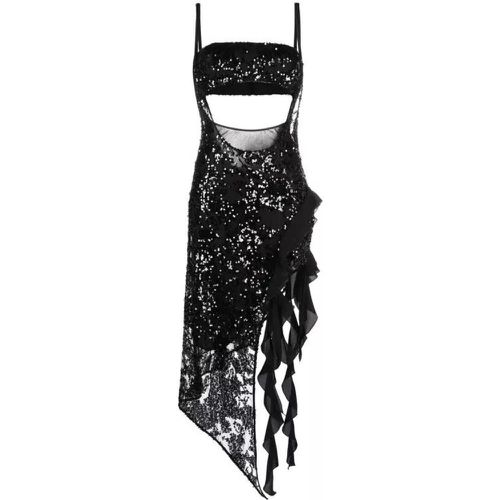 Black Nora Maxi Dress - Größe 42 - black - The Attico - Modalova