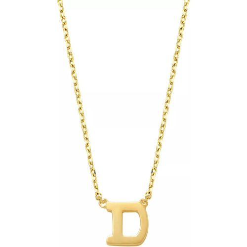 Halskette - Le Marais Chloé 14 Karat Initial Necklace Letter D - Gr. unisize - in - für Damen - Isabel Bernard - Modalova