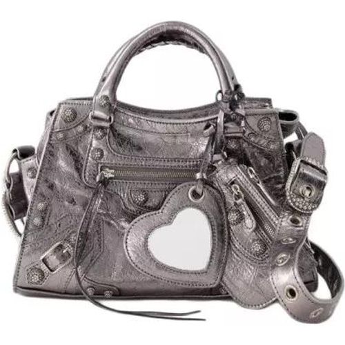 Shopper - Neo Cagole Xs Bag - Leather - Silver - für Damen - Balenciaga - Modalova