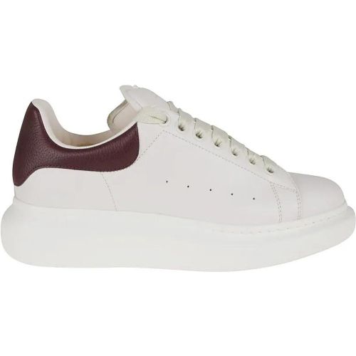 Low-Top Sneaker - White Oversized Leather Sneakers - Gr. 36 (EU) - in - für Damen - alexander mcqueen - Modalova