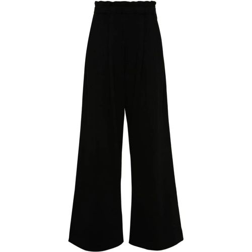 Black Cotton Trousers - Größe L - Dries Van Noten - Modalova