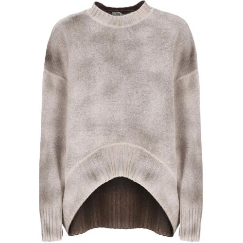 Asymmetric Wool And Cashmere Blend Sweater - Größe 42 - The Attico - Modalova
