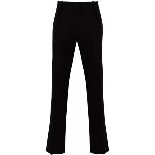 Black Mid Rise Pants - Größe 48 - black - alexander mcqueen - Modalova