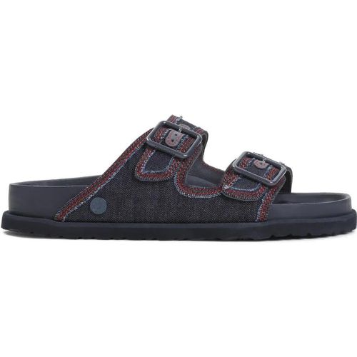 Loafers & Ballerinas - Dark Wash Denim Arizona Sandals - Gr. 43 (EU) - in - für Damen - Birkenstock - Modalova