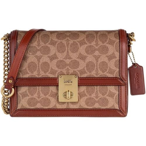 Crossbody Bags - Coated Canvas Signature Hutton Shoulder Bag - Gr. unisize - in - für Damen - Coach - Modalova