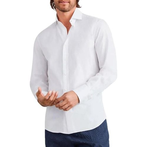 Plain Cotton Shirt - Größe M - BRUNELLO CUCINELLI - Modalova