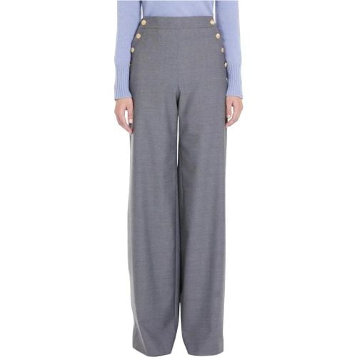 Trousers Grey - Größe 42 - Max Mara - Modalova