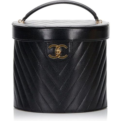 Kosmetiktaschen - Caviar Chevron Vanity Case - Gr. unisize - in - für Damen - Chanel - Modalova