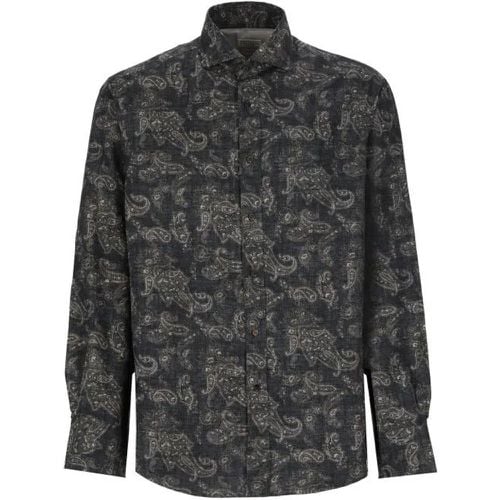 Paisley Shirt - Größe L - BRUNELLO CUCINELLI - Modalova