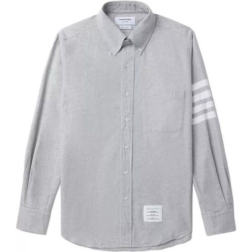 Bars Buttondown Cotton Shirt - Größe 1 - Thom Browne - Modalova