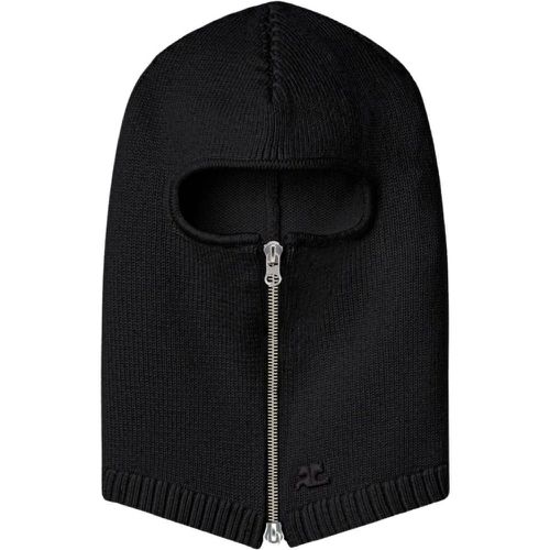 Mützen - Ac Logo Wool Balaclava - Gr. ONE SIZE - in - für Damen - Courrèges - Modalova