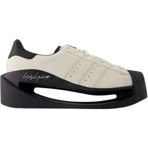 Low-Top Sneaker - Gendo Superstar Sneakers - Leather - White - Gr. 4 - in - für Damen - Y-3 - Modalova