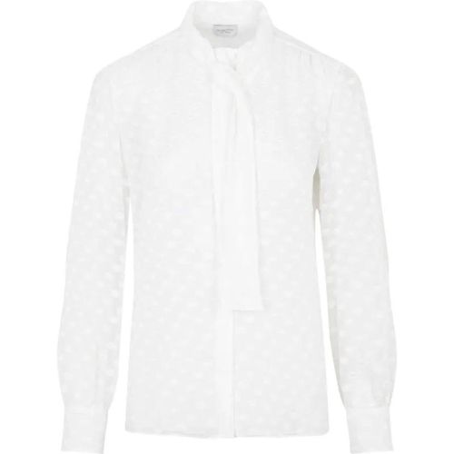 White Ivory Silk Top - Größe 40 - Giambattista Valli - Modalova