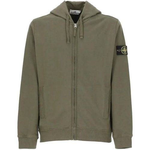 Sweatshirt With Logo - Größe S - Stone Island - Modalova