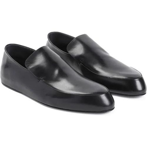 Loafers & Ballerinas - Black Goat Leather Loafer - Gr. 37 (EU) - in - für Damen - Jil Sander - Modalova