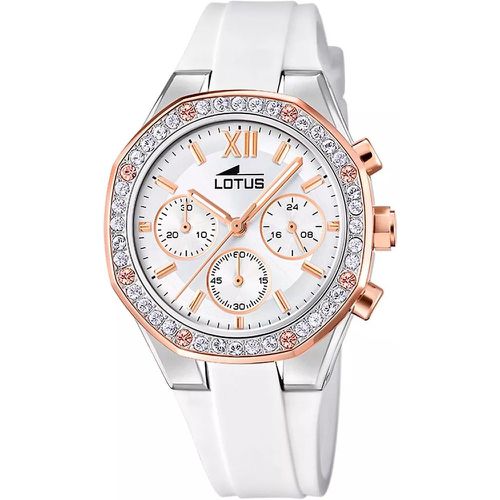 Uhr - Rubber Watch Bracelet - Gr. unisize - in Weiß - für Damen - Lotus - Modalova