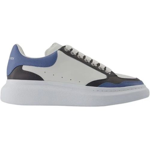 Low-Top Sneaker - Retro Oversized Sneakers - Leather - Blue - Gr. 42 (EU) - in - für Damen - alexander mcqueen - Modalova