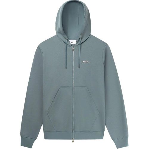 Q Series Regular Fit Zip Hoodie Blu - Größe M - BALR - Modalova