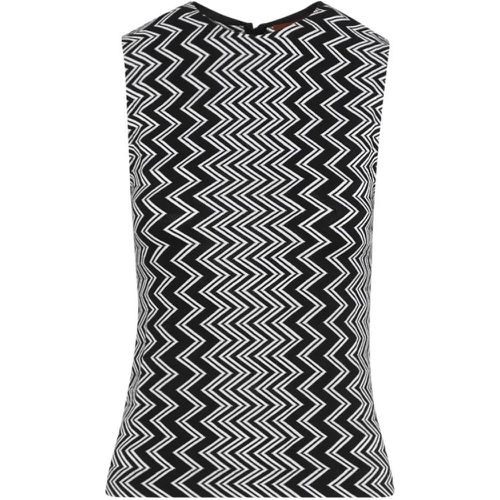 Black Wool Tank Top - Größe 40 - Missoni - Modalova