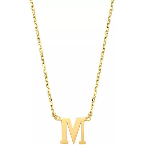 Halskette - Le Marais Chloé 14 Karat Initial Necklace Letter M - Gr. unisize - in - für Damen - Isabel Bernard - Modalova