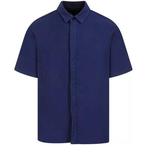 Blue Cotton Moleskin Shirt - Größe 3 - blue - Sacai - Modalova