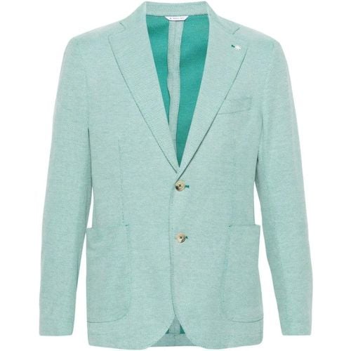 Green Cotton Jacket - Größe 54 - grün - Manuel Ritz - Modalova