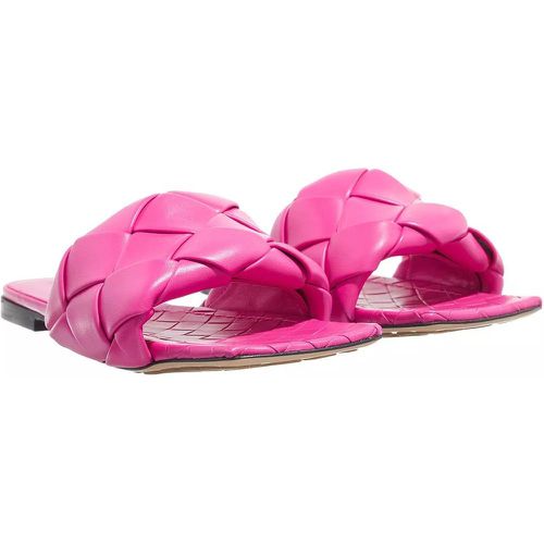 Loafers & Ballerinas - Lido Flat Sandals Intrecciato - Gr. 39 (EU) - in Rosa - für Damen - Bottega Veneta - Modalova