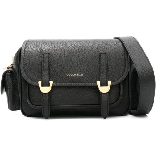 Shopper - Black Leather Bag - Gr. unisize - in - für Damen - Coccinelle - Modalova