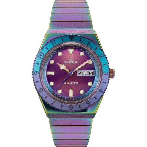 Uhren - Quarz-Analoguhr Q - Gr. unisize - in Lila - für Damen - Timex - Modalova